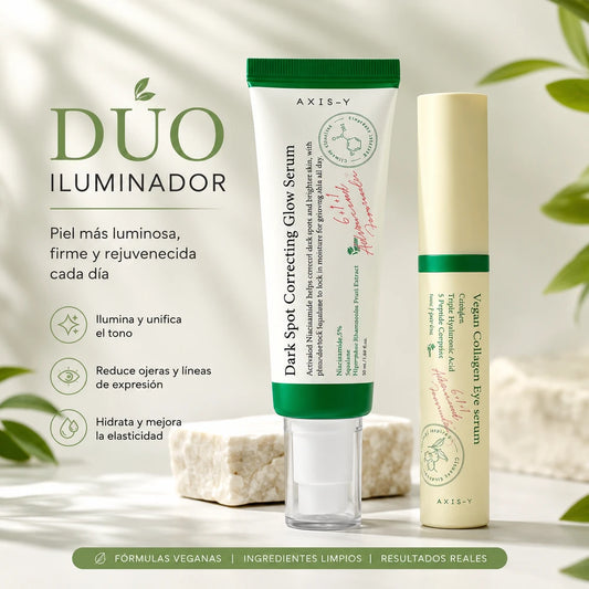 Dúo Facial Iluminador y Rejuvenecedor