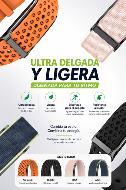 Smart Band H59 – Monitor Inteligente de Salud y Actividad